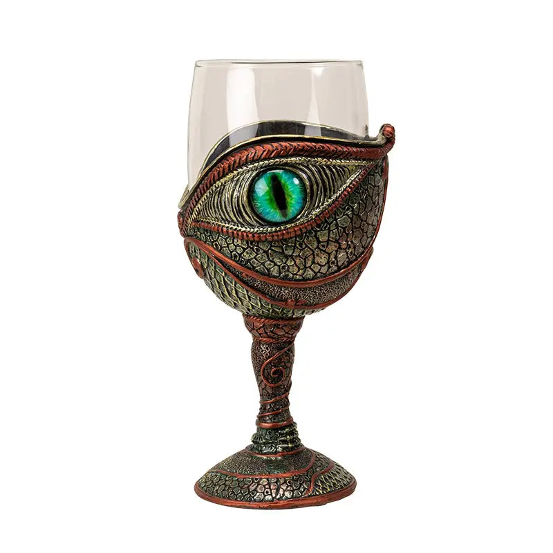 Dragon Eye Glass Goblet