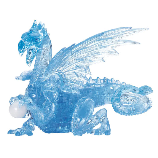 3D Deluxe Crystal Puzzle - Blue Dragon