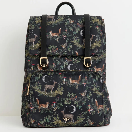 A Night's Tale Woodland Fable Backpack Midnight