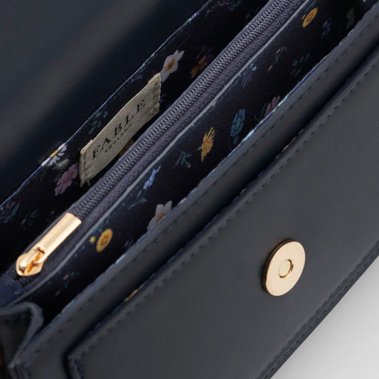 Running Bunny Navy Shoulder Purse