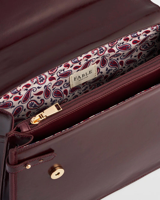 Fable Ruby Cherry Red Tote