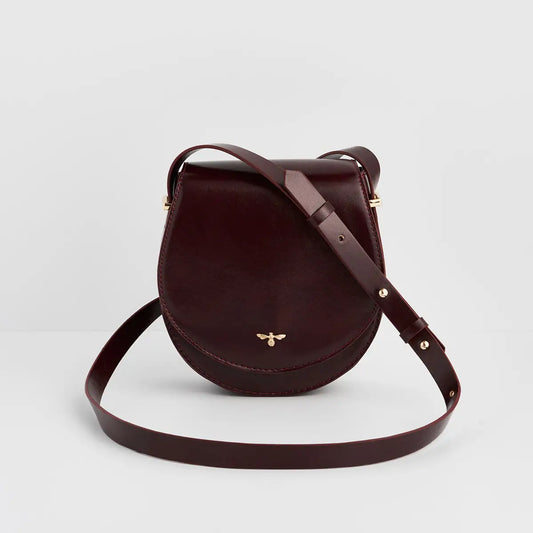 Cherry Red Saddle Bag