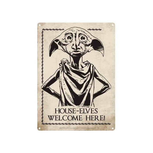 Harry Potter Tin Sign - Dobby