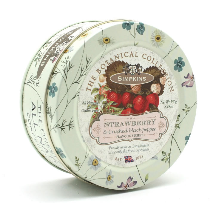 Old-fashioned Drops in a Gorgeous Botanical Tin