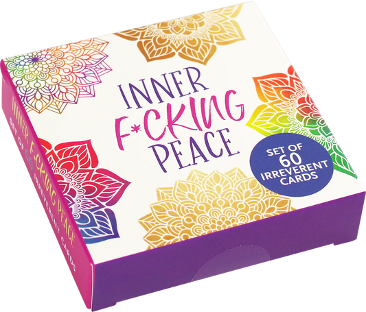 Inner F*cking Peace Card Deck