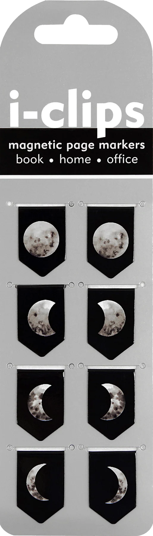 Moon Phases i-clips Magnetic Page Markers