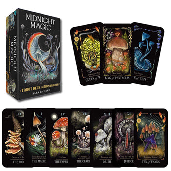 Midnight Magic A Tarot Deck of Mushrooms