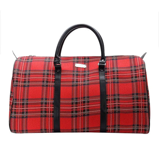 Royal Stewart Tartan Women's Weekender Duffel Bag