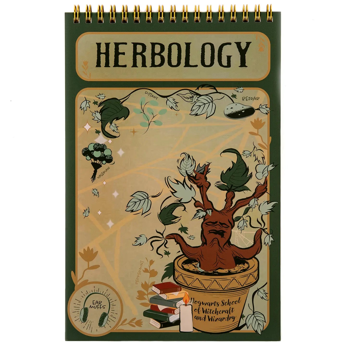 Harry Potter Herbology Steno Notepad