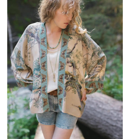 Bamboo Kimono Cropped - Market of Stars