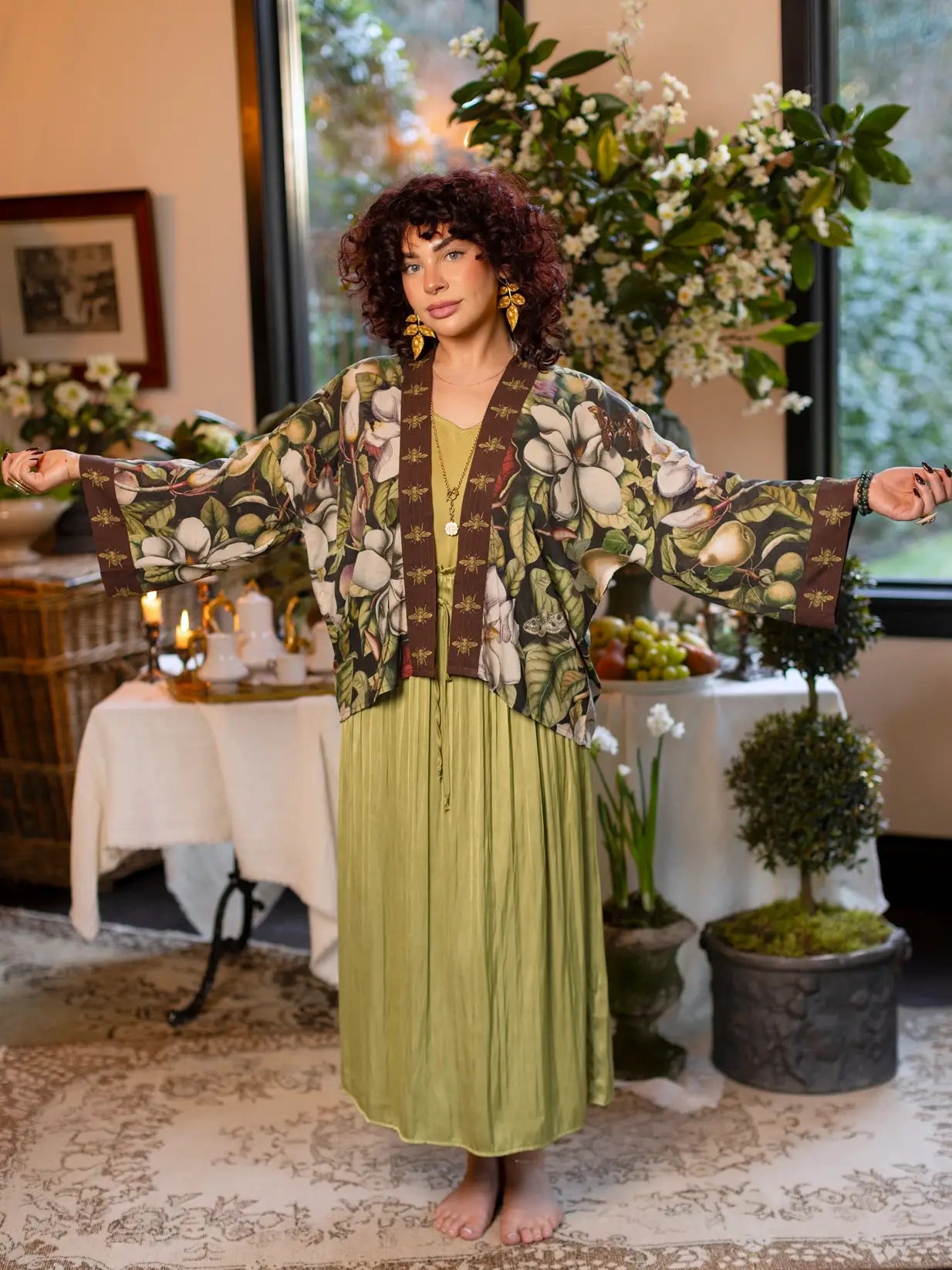 Bamboo Kimono Cropped - Market of Stars