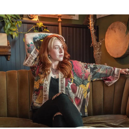 Bamboo Kimono Cropped - Market of Stars