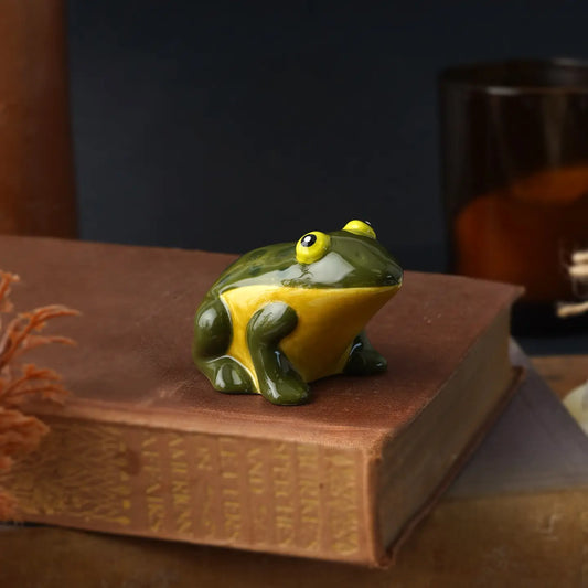 Ceramic Frog Charm