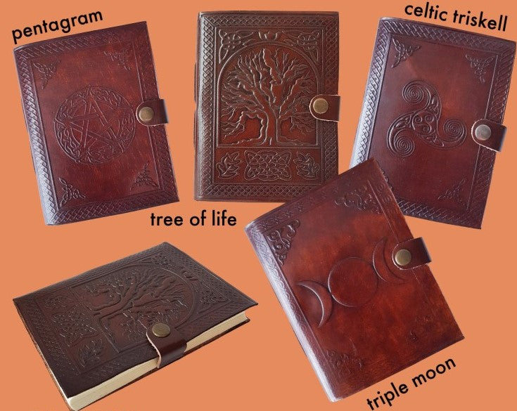 Leather Slim Embossed Journal