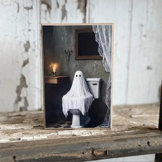 Ghost Potty Block 4 x 6"