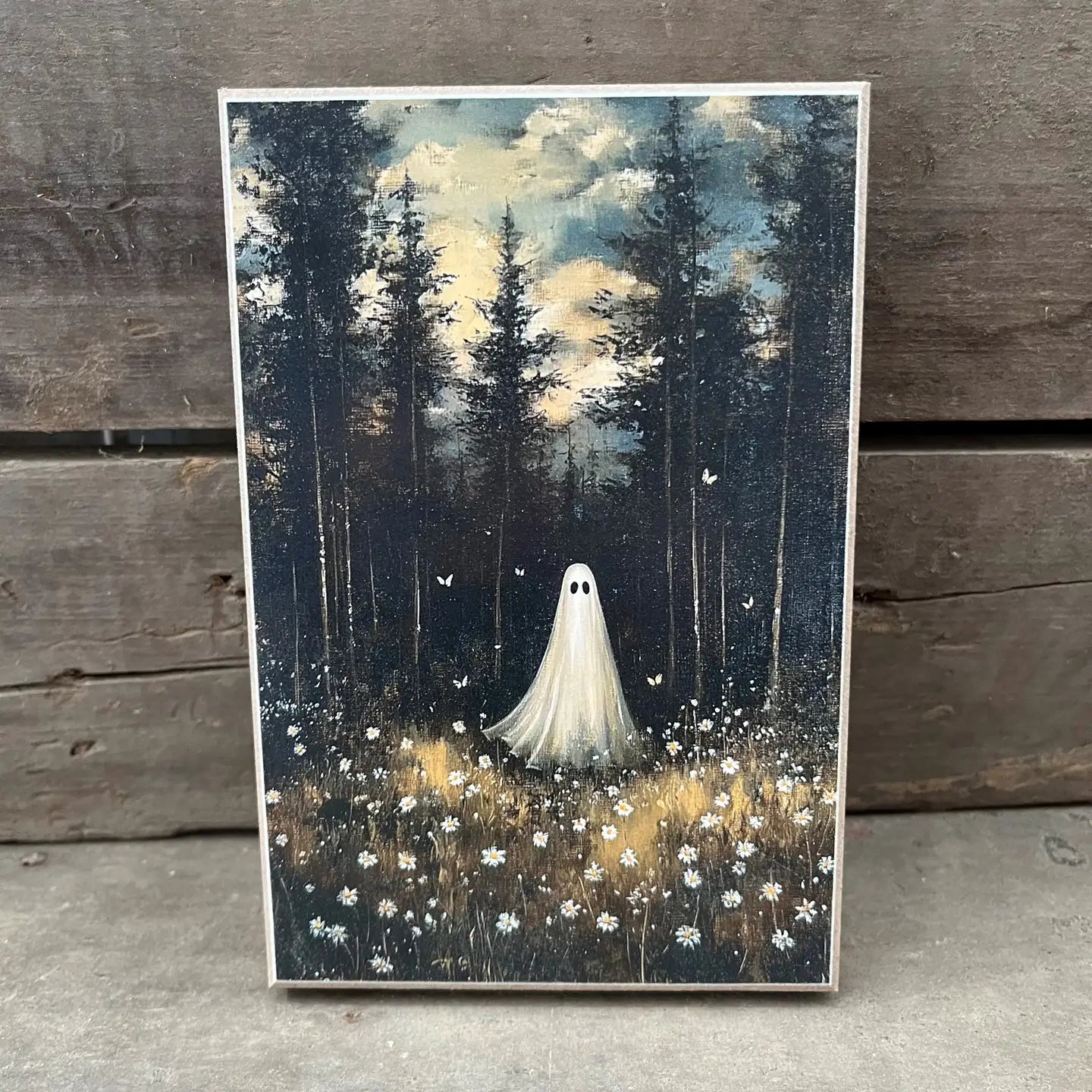 Ghost At Dusk Block 4 x 6"
