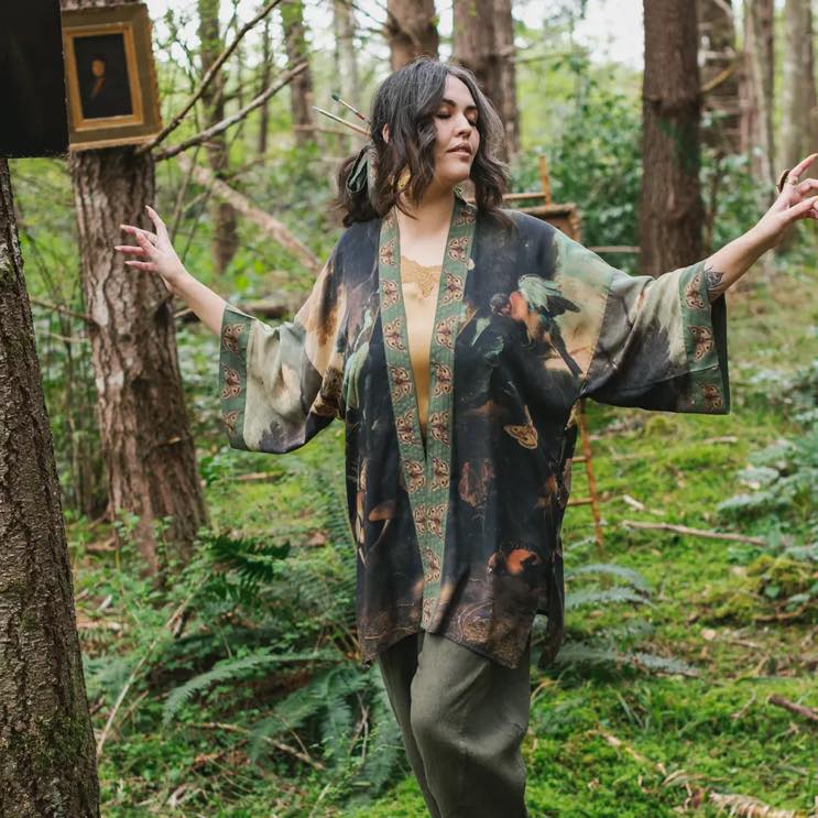 Bamboo Kimono Mid-Length - Market of Stars