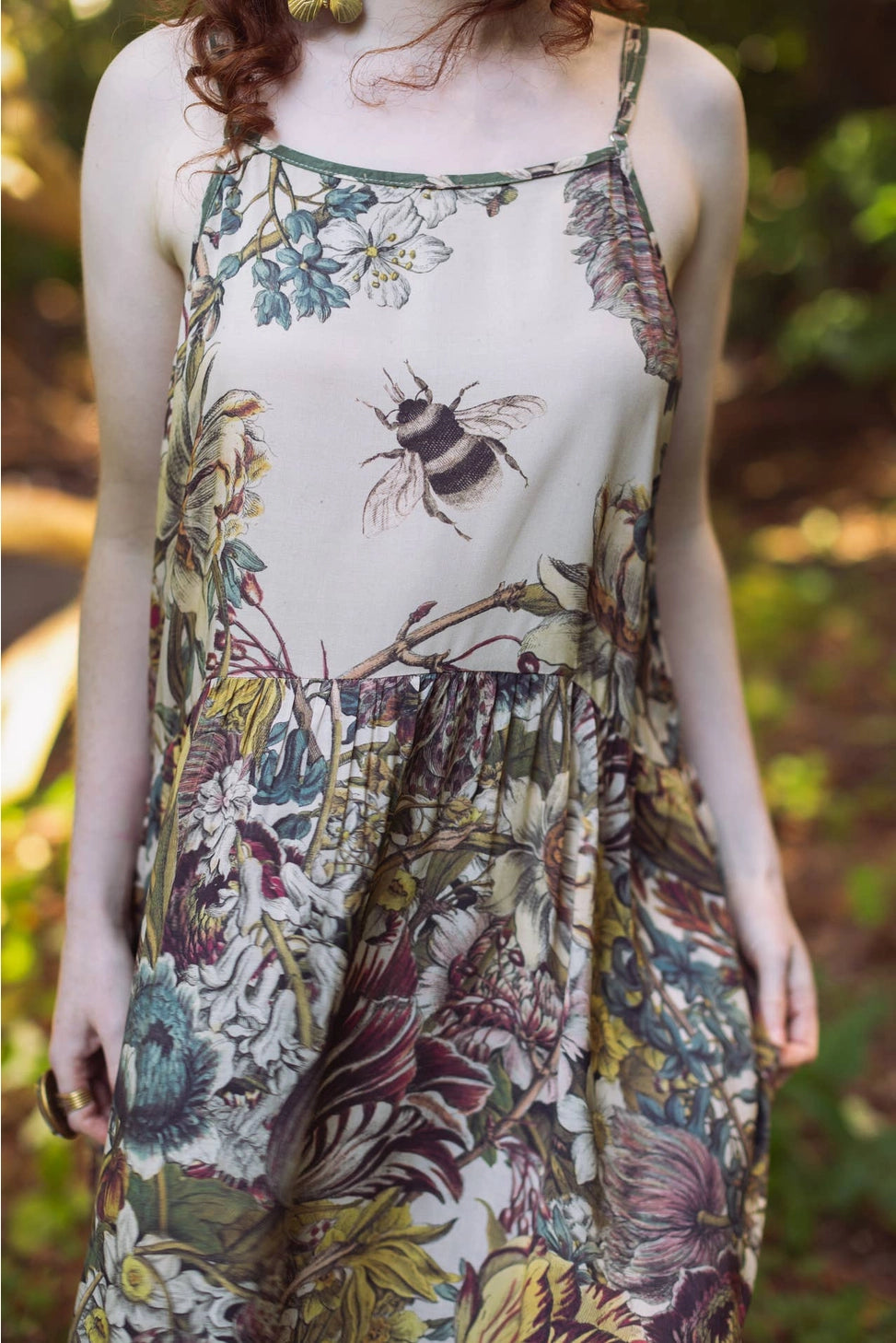 “Love Grows Wild” Bohemian Long Maxi Slip Dress By Market Of Stars
