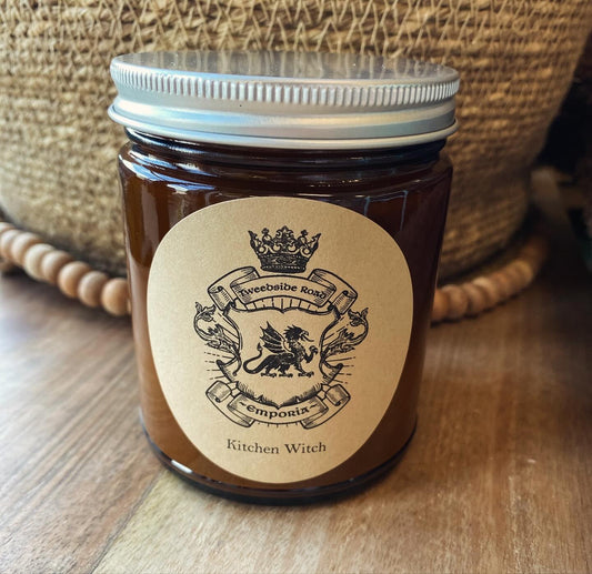 Tweedside Road / Emporia Candle Amber Jar