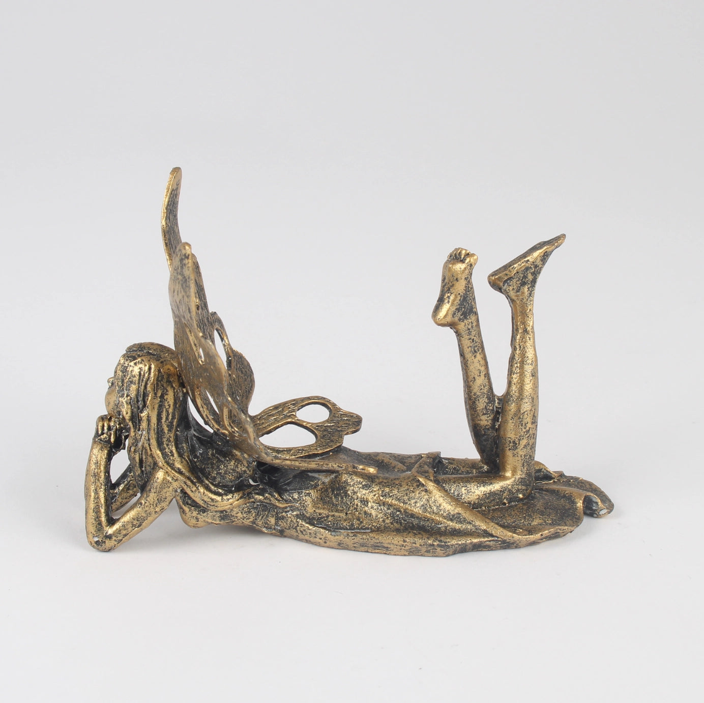 Gold Fairy Figurine