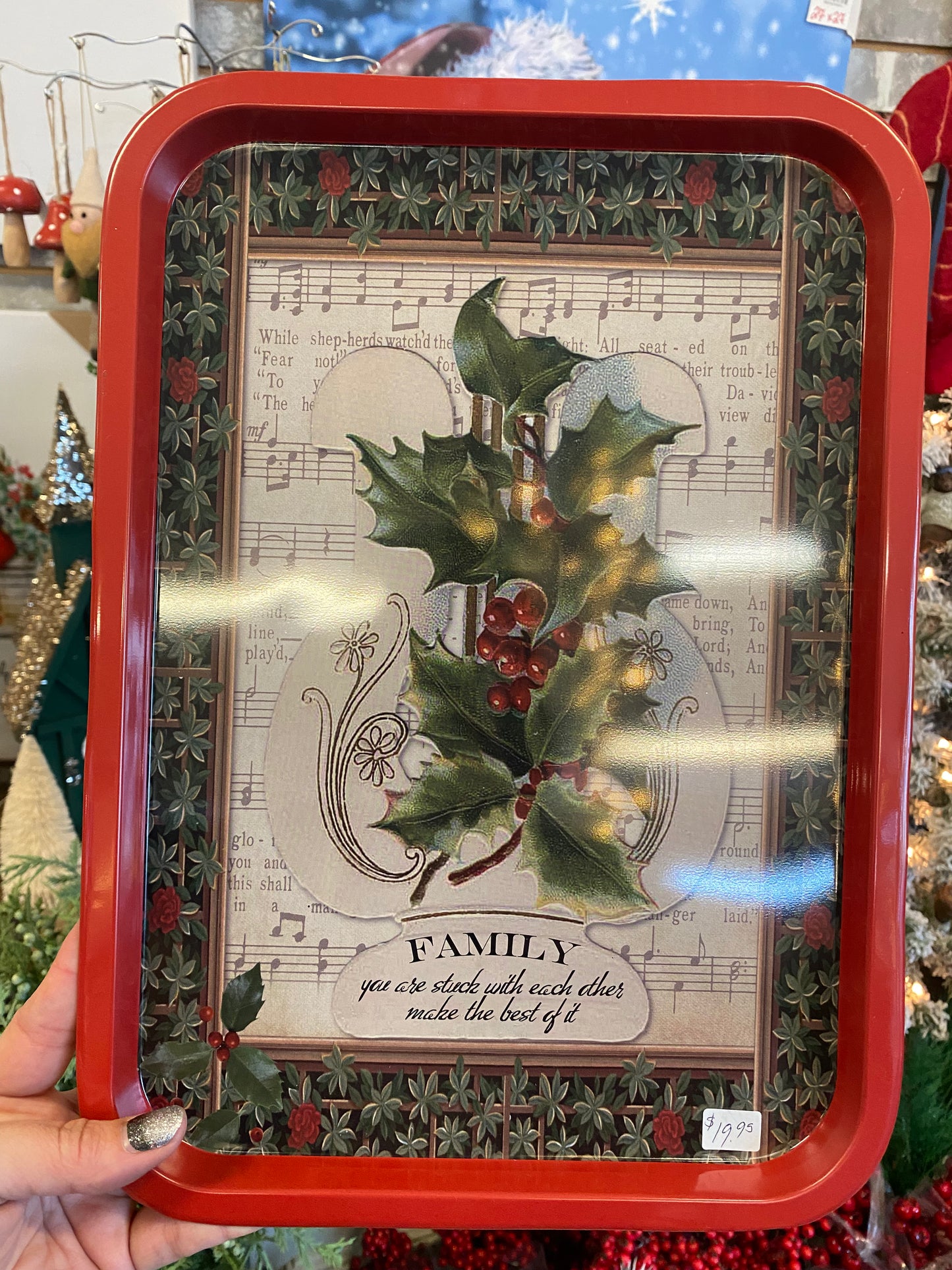 Christmas Tray