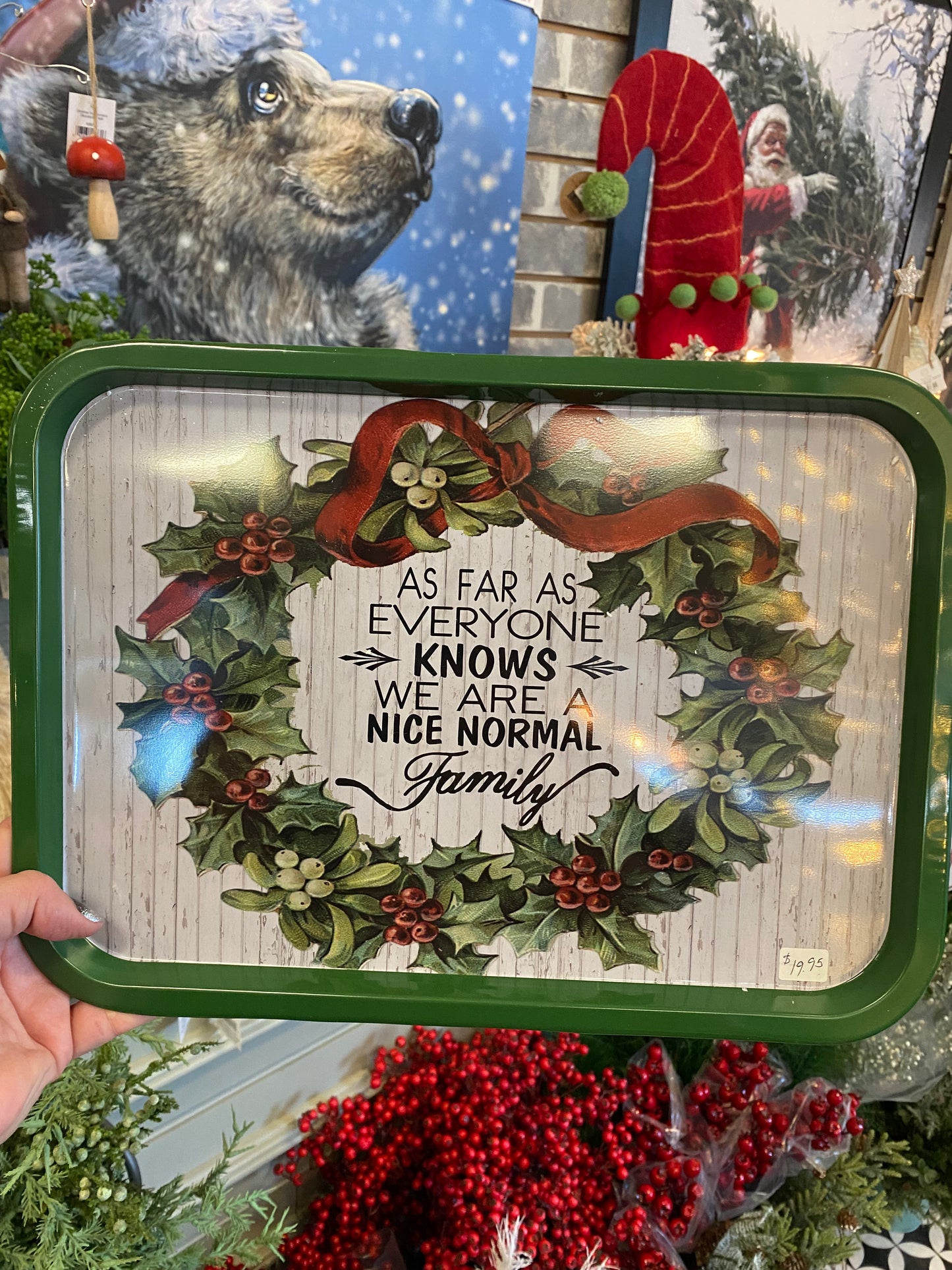 Christmas Tray