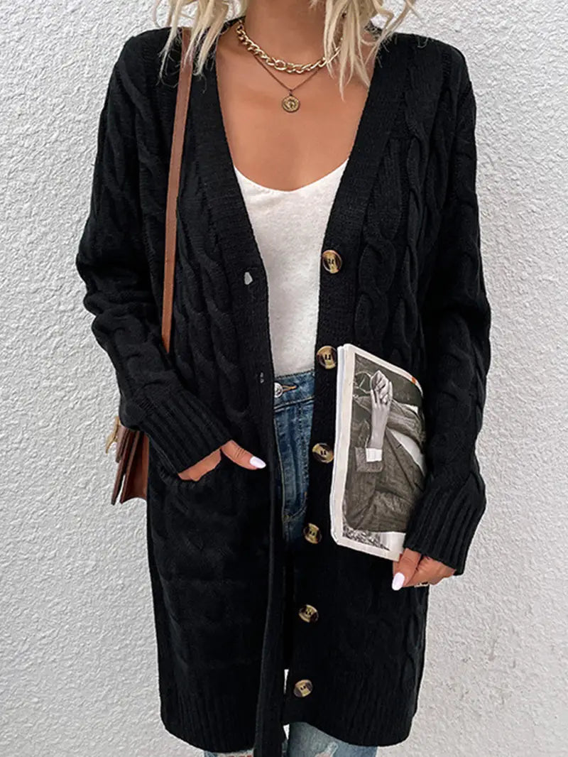 Long black cardigan on sale canada