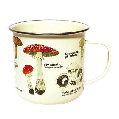 Mushrooms Enamel Mug