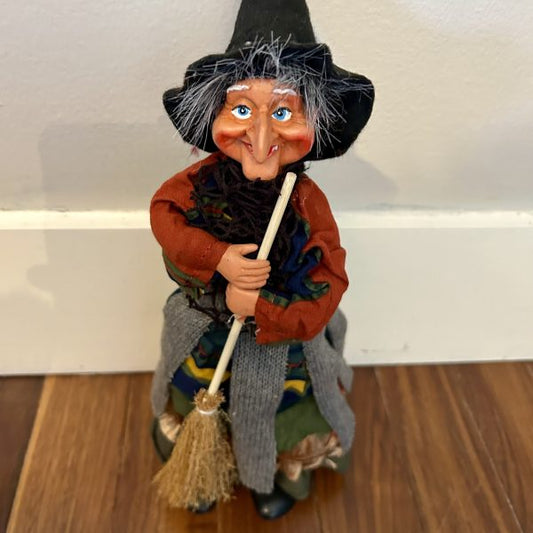 Kitchen Witch Doll Nonna - Green