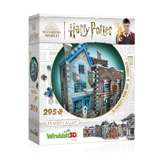 Ollivander's Wand Shop & Scribbulus 3D Puzzle