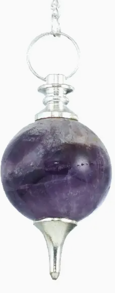 Amethyst Ball Pendulum