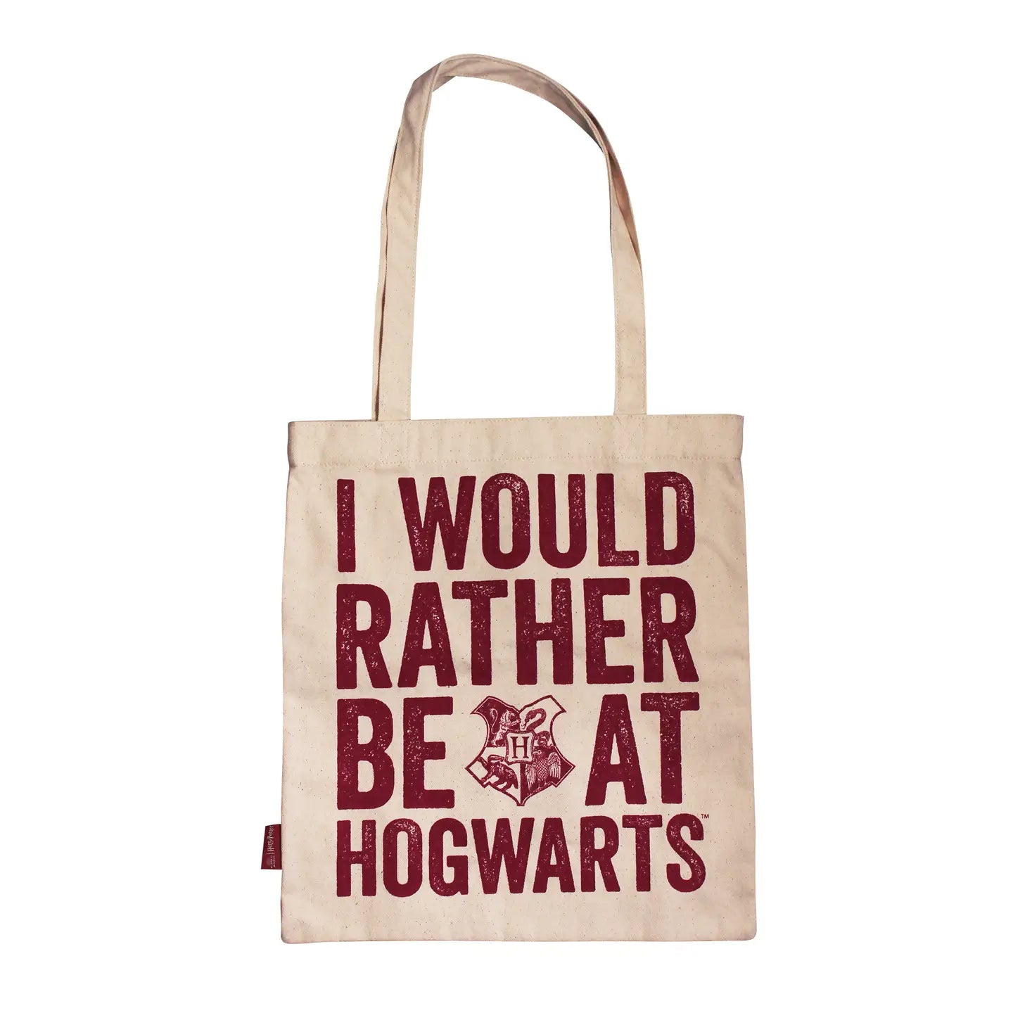Harry Potter Cotton Tote Bag - I Would Rather Be At Hogwarts
