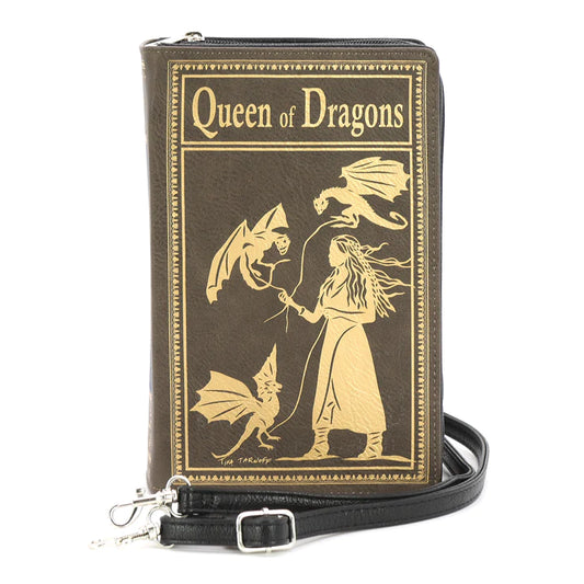 Queen Of Dragons Book Clutch Bag
