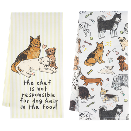 Dog Tea Towel
