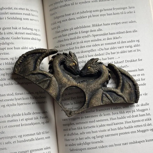 Thumb Page Holder - Dragon Lovers/Gold