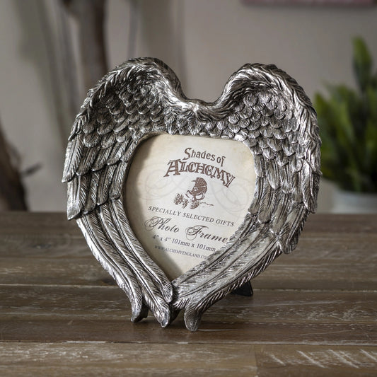 Winged Heart Picture Frame