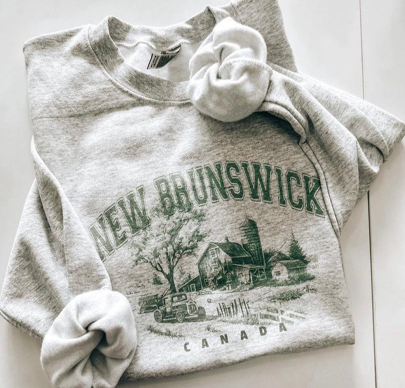 New Brunswick Vintage Crewneck Sweatshirt Medium