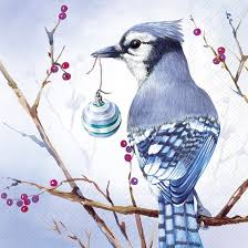 Blue Jay Lunch Napkin