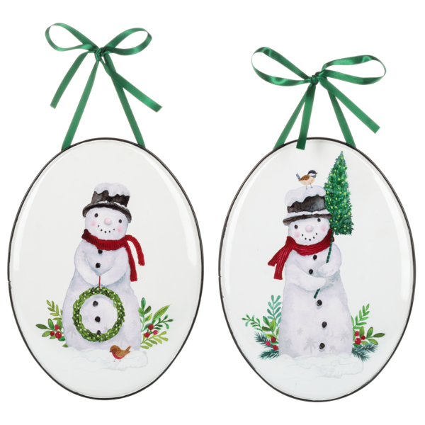 Snowmen Wall Decor