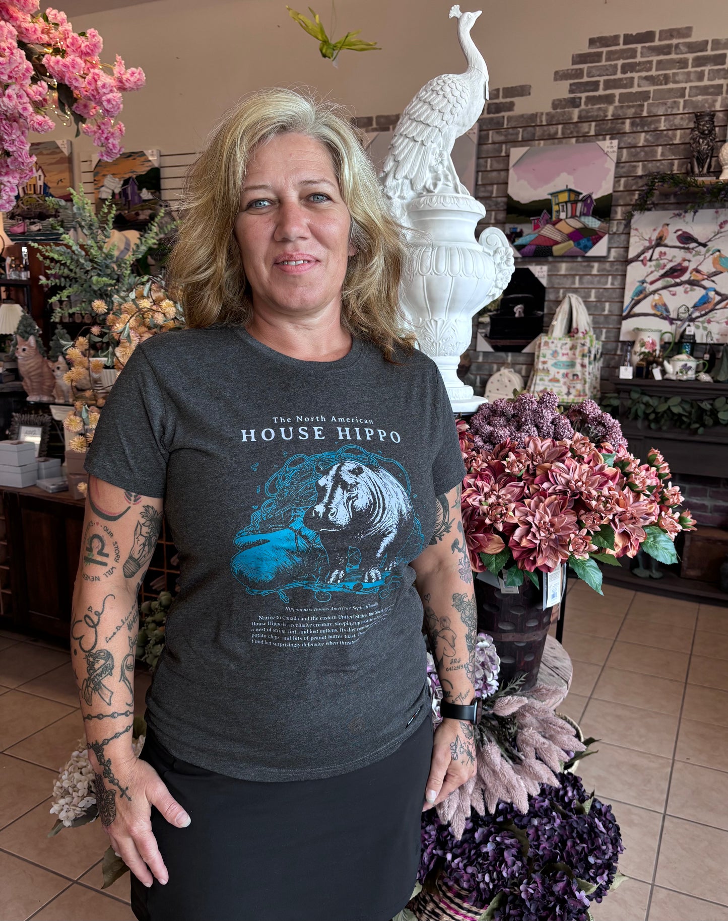 North American House Hippo Women's T-shirt