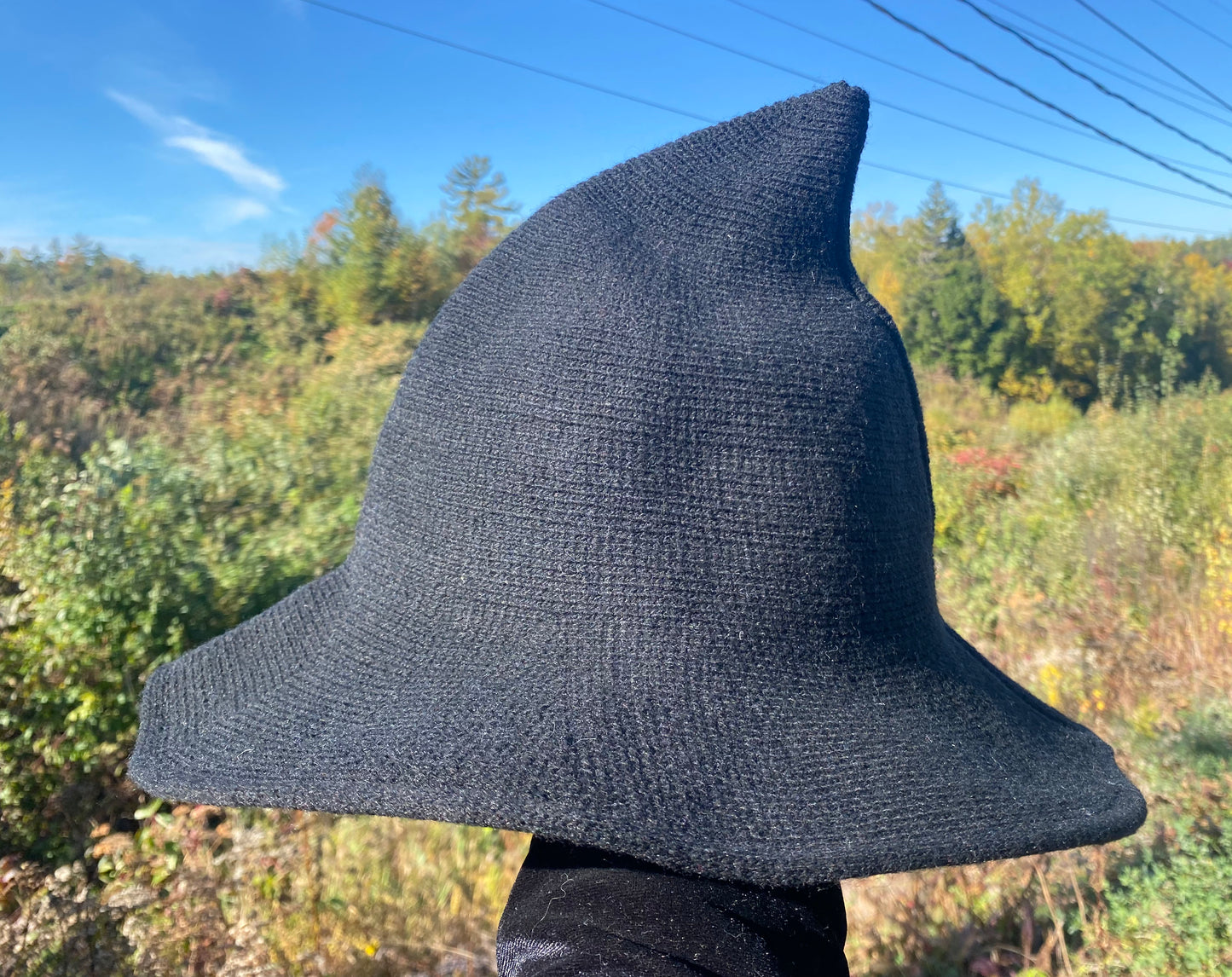 Knit Witch Hat