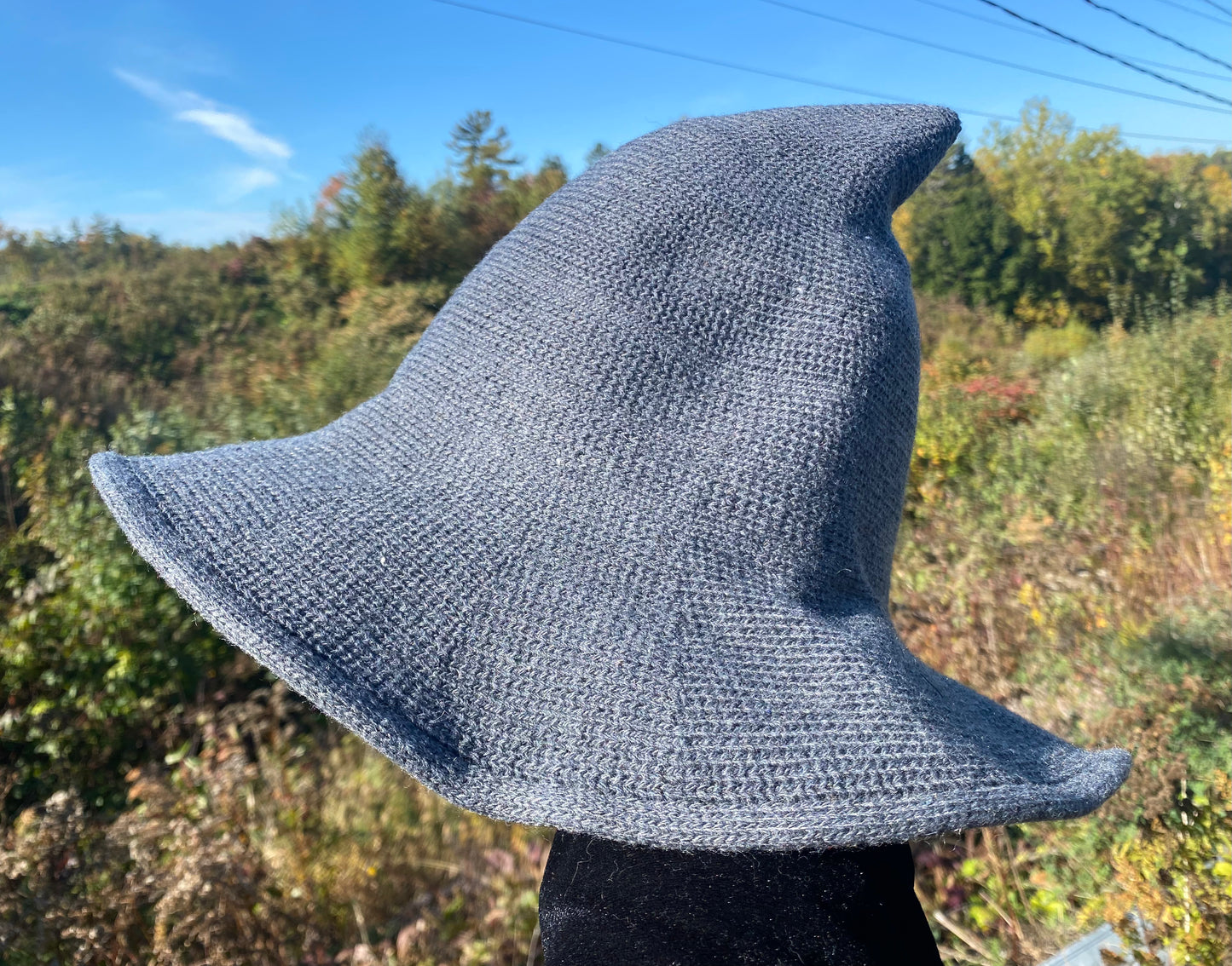 Knit Witch Hat