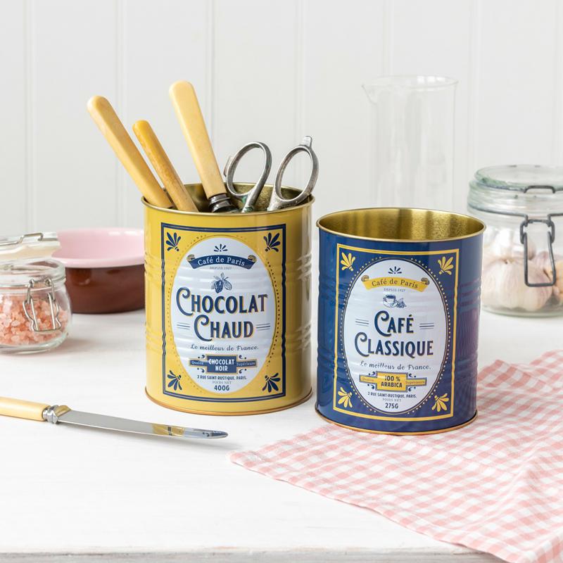 Cafe De Paris Storage Tins