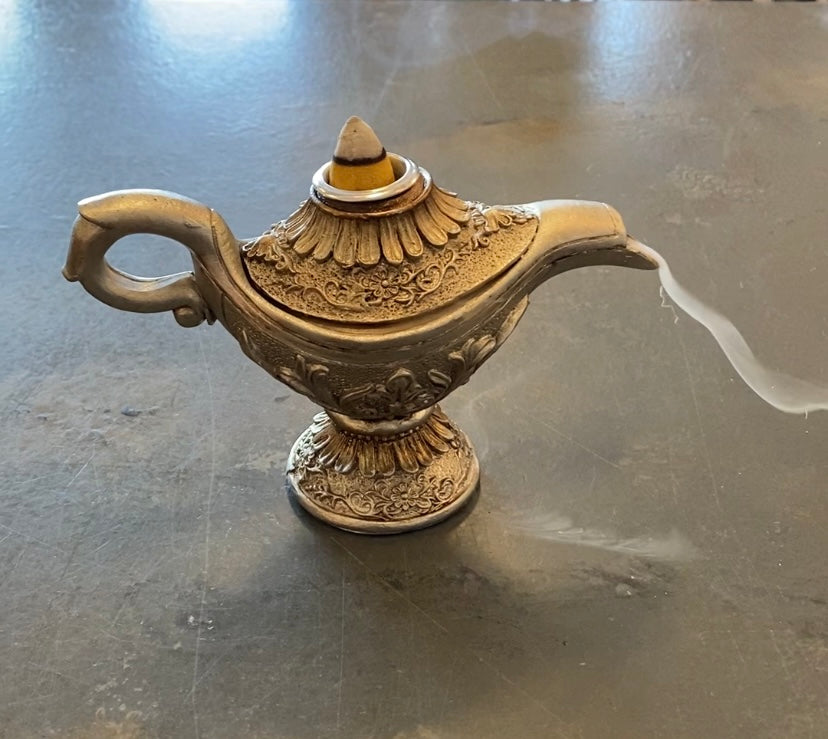 Aladdin Style Incense Burner/Brass Incense Burner