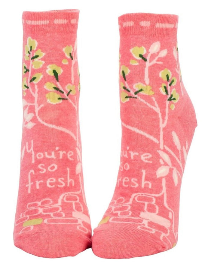 Women’s Ankle Socks - Blue Q