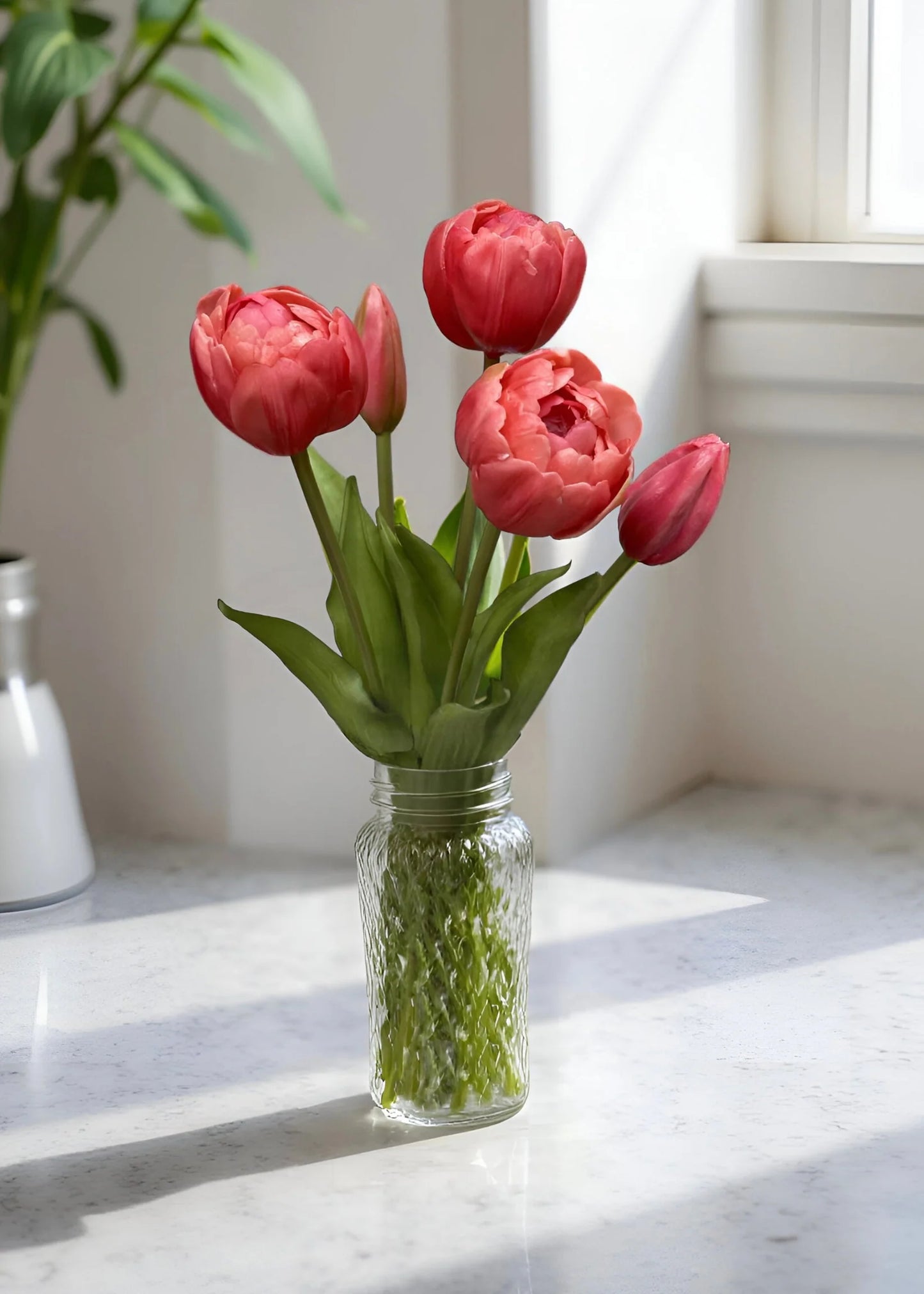 15" FRESH TOUCH AVANT GARDE PEONY TULIP BUNDLE