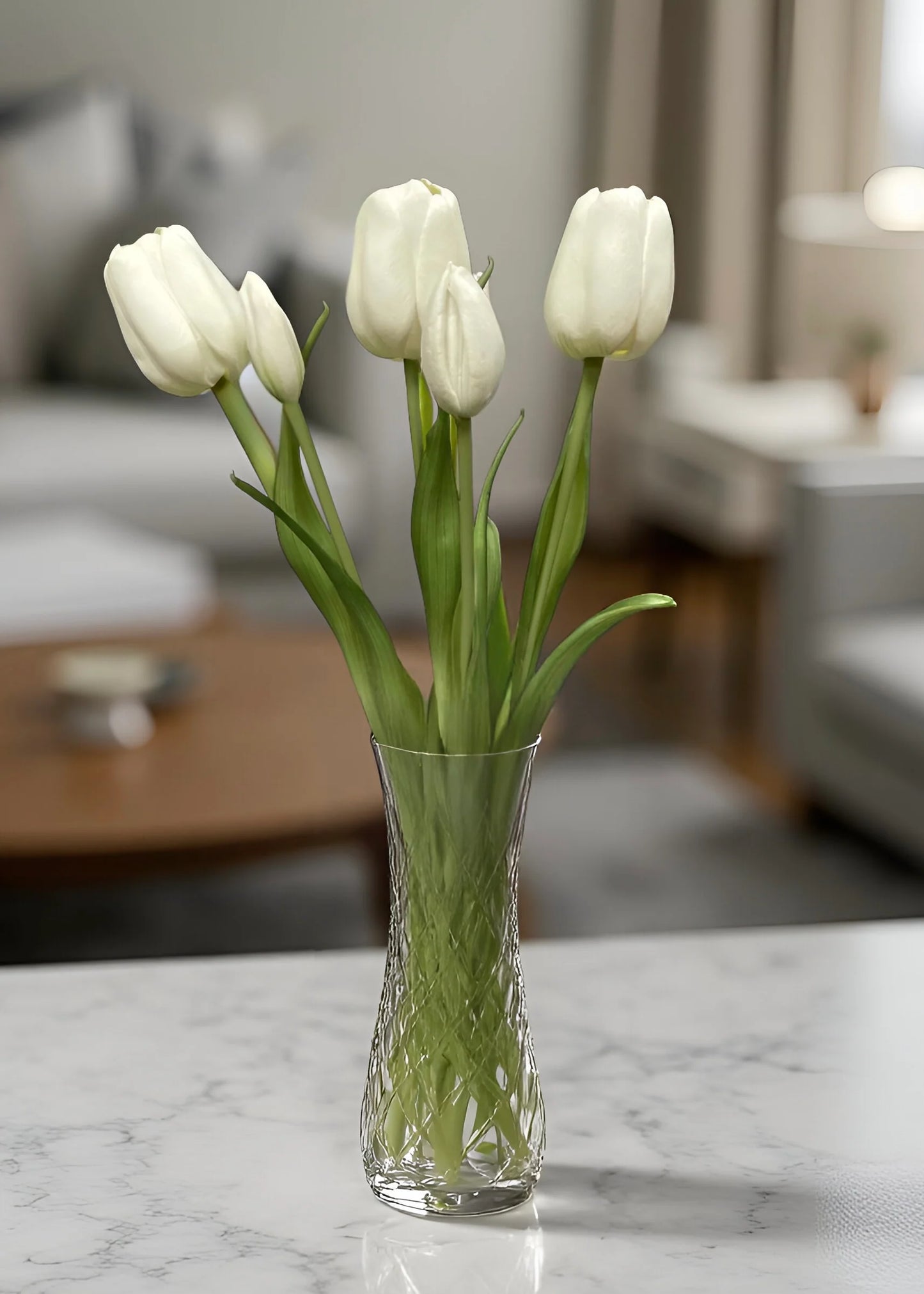 18" Fresh Touch Yellow Day Dream Tulip