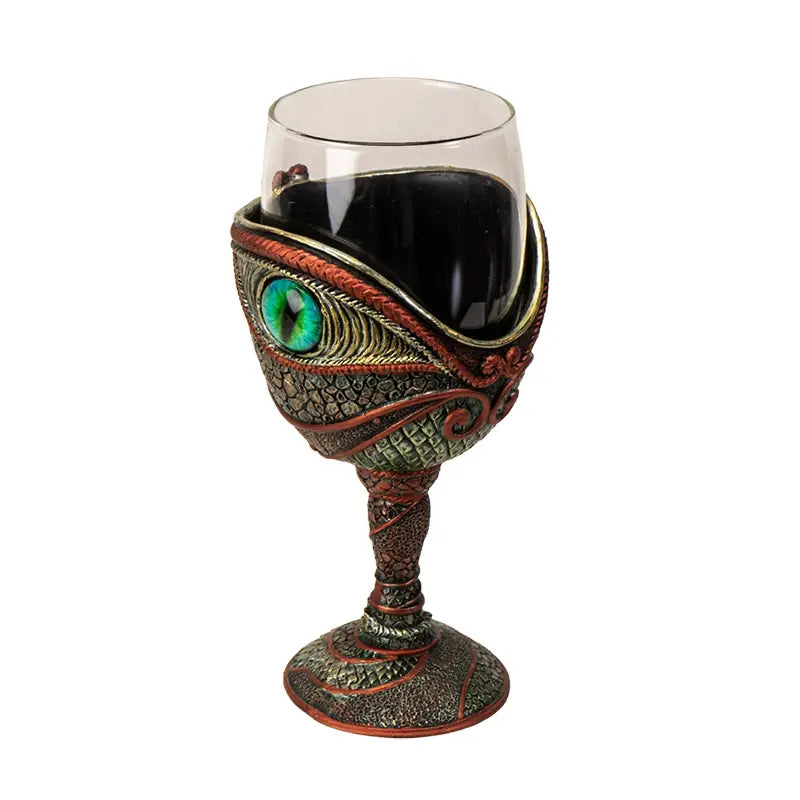 Dragon Eye Glass Goblet