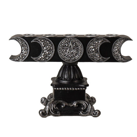 Triple Moon Candle Holder