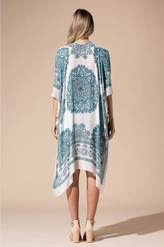 Ornate Mandala Kimono